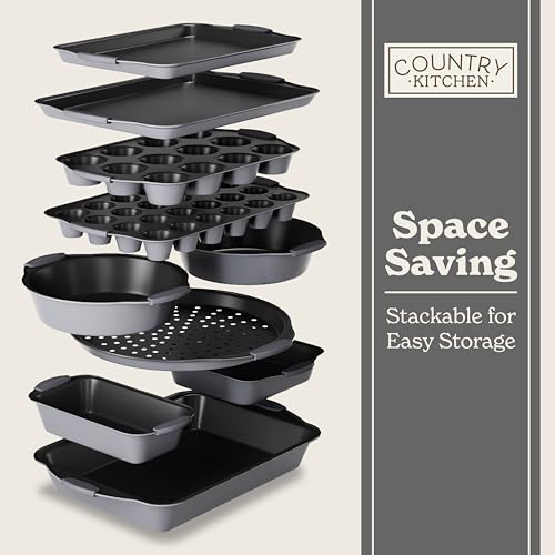 Nonstick Stackable Bakeware Set