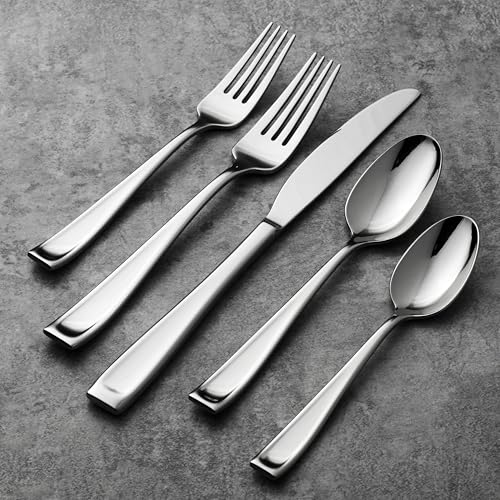 Moda Dinner Forks Silverware Set for 4 (Dinner Forks, Set of 4)