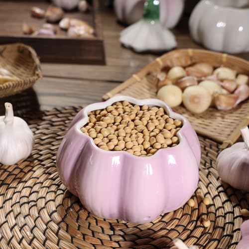 Garlic Keeper for Counter (purple)