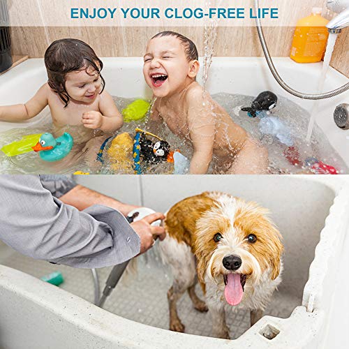 Drain Hair Catcher Tub Drain Protector (Stainless-steel)