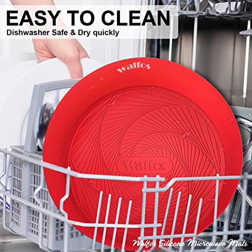 12 10 Inch Silicone Microwave Mats (2 Count)
