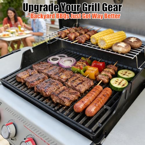 17.5" Grill Grates for Weber Spirit 300 (17.4" Weber Spirit 300 GS4 II 300)