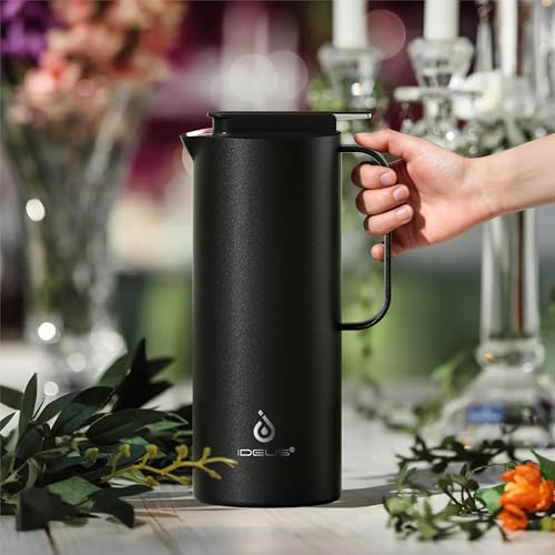 Thermal Coffee Carafe 50oz (Storm Black / 47.3 Ounces)
