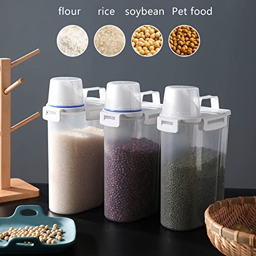 2 Pcs 5.5 LB Rice Storage Container (2 Pack)