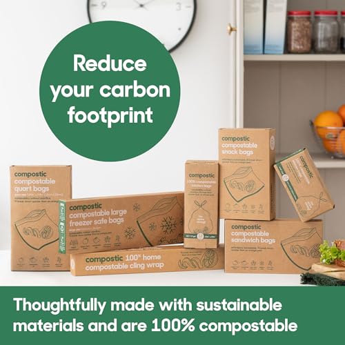 Compostable Snack Bags (60 Count / Snack)