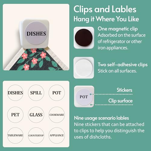 Reusable Paper Towels (Flowers and Plants)