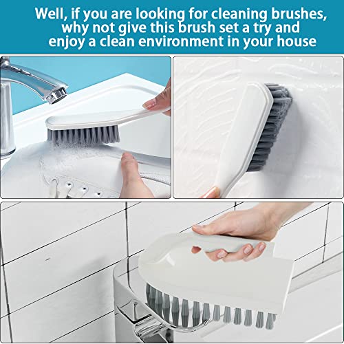 6 PCS Cleaning Brush (Gray)