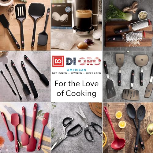 DI ORO Silicone Spatula Set (5 Count)
