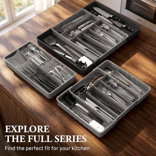 Expandable Kitchen Drawer Flatware Organizer