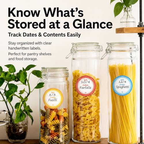 2" Mason Jar Canning Labels (Forest Streams)