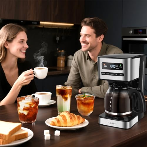 Programmable Coffee Maker 12 Cup (Black)