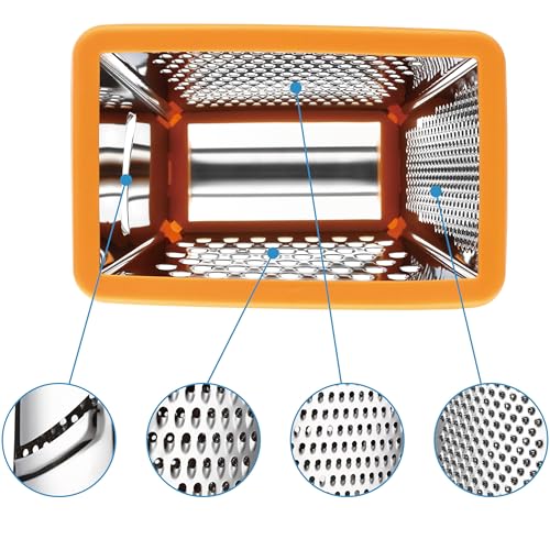 Stainless Steel XL Cheese Grater for Kitchen