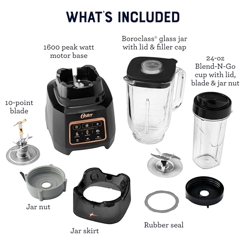 Extreme Mix Blender (1600 Watts Glass Jar w/ Cup)