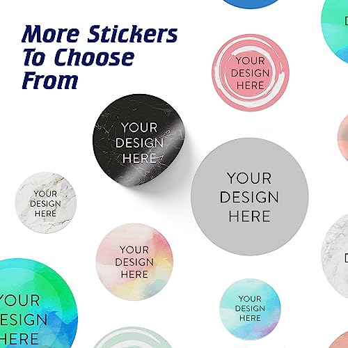 5 1000 Custom Vinyl Stickers (100 Count)