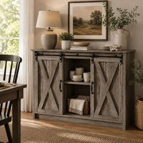 Farmhouse Coffee Bar (Wash Grey)