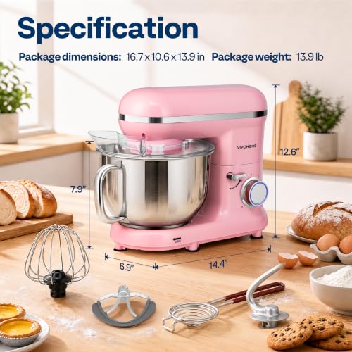 Stand Mixer 6 (Pink)