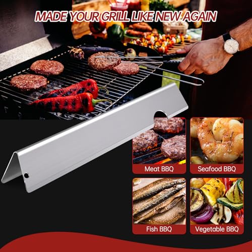 Cast Iron Grill Grates Flavorizer Bars Parts for Weber Genesis 2 E (silver 4)