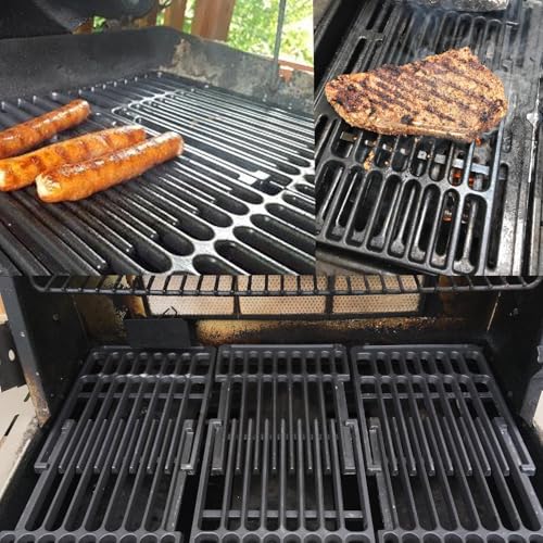 Cast Iron Adjustable Cooking 4 Grates Replacement Universal Expandable Adjust Cooking Grill Grids (Adjustable Grates)
