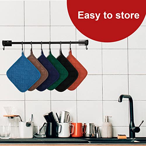 6 Pack Pot Holders for Kitchen Clearance (2.67 Count)
