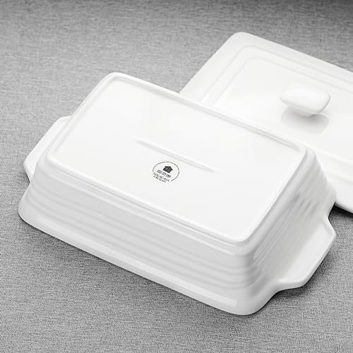 4.4 Qt Casserole Dish for Oven (4.4 QT - White)