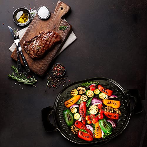 Cast Iron Grill With Enameled Non (Cast Iron Grill)