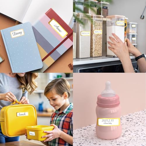 Gold Labels Stickers