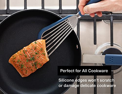 Fish Silicone Spatula (Silicone / Blue)