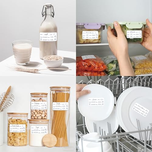 500 Dissolvable Food Labels (Dissolvable Printed Version)