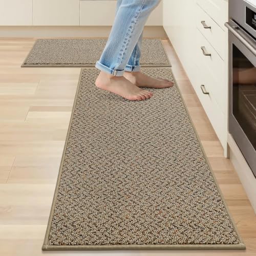 Kitchen Rugs Set of 2 Non (16 Sq Ft)