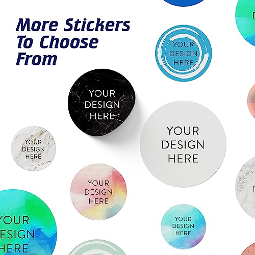 Custom Vinyl Stickers Your Image (100 Count)