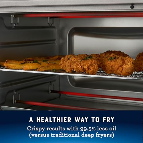 10 Function Air Fryer Oven Toaster Oven Countertop (Stainless Steel)