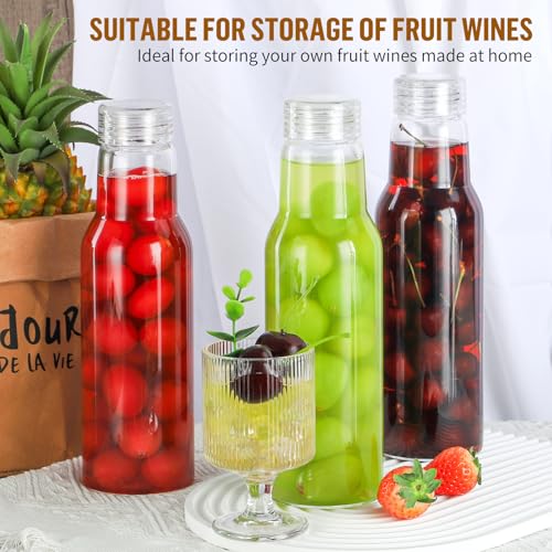 25 Oz Glass Bottles with Lids
