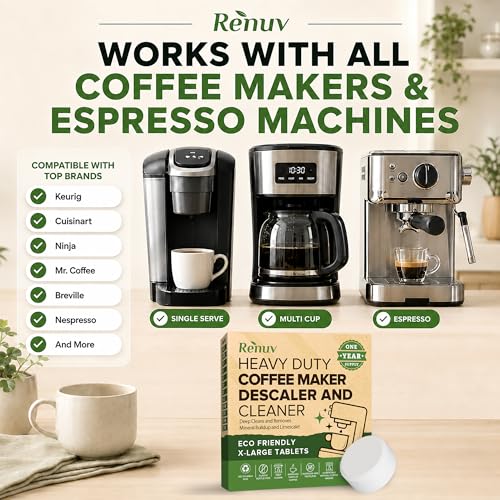 Dishwasher Cleaner + Coffee Maker Cleaner Bundle (Dishwasher + Coffee Maker Cleaner)