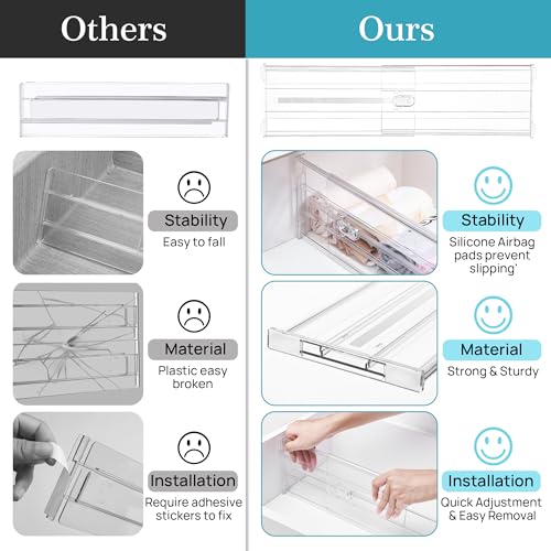 6" Tall Upgrade Drawer Dividers (Tall-6" without Inserts)