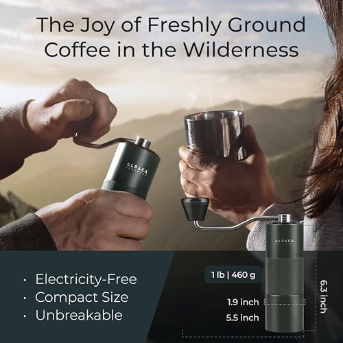 Premium Manual Coffee Grinder for Espresso (Raven’s Grove)