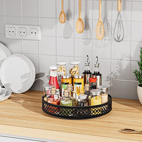 11 inch Lazy Susan Turntable (11 Inch Black)