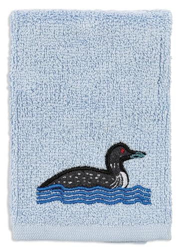 MÜkitchen SCRUBSY 100% Cotton Kitchen Dish Cloth with Built in Scrubber (Loon / 12X12)