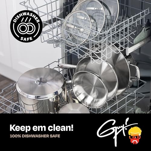 8" Stainless Steel Fry Pan
