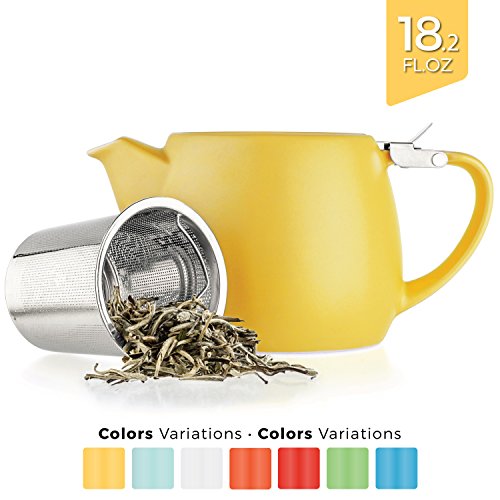 Pluto Porcelain Small Teapot Yellow (Yellow)