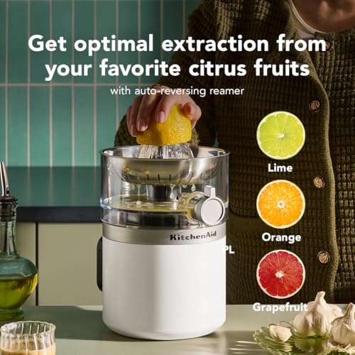 Go Cordless Citrus Juicer (Porcelain White)