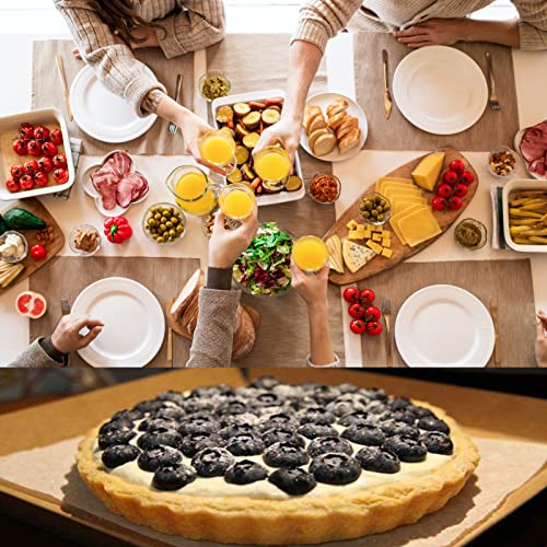 Tart Pan Set 11 & 9 Inch Tart Pans with 6Pcs 4 Inch Mini Pans ((11+9+4)Inch)