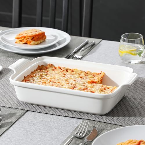 3.4 Qt Baking Dish with Lid (3.4 QT - White)