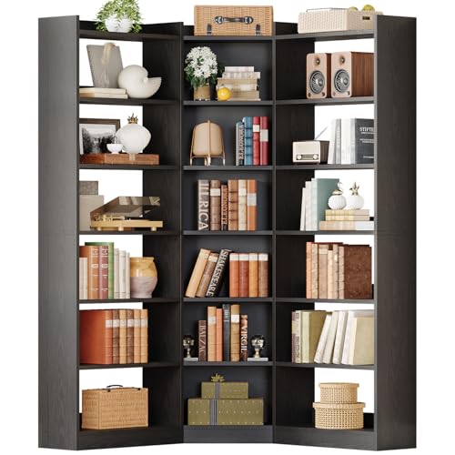 Corner Bookshelf (7 Count)
