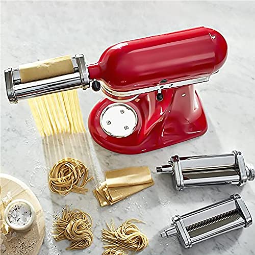Pasta Attachment for KitchenAid Stand Mixer (Silver)