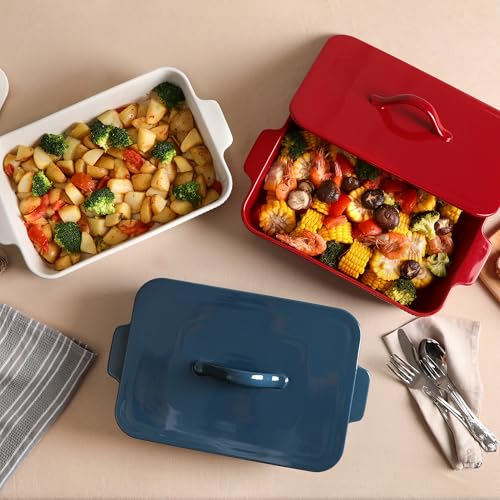 Casserole Dish with Lid (Blue)