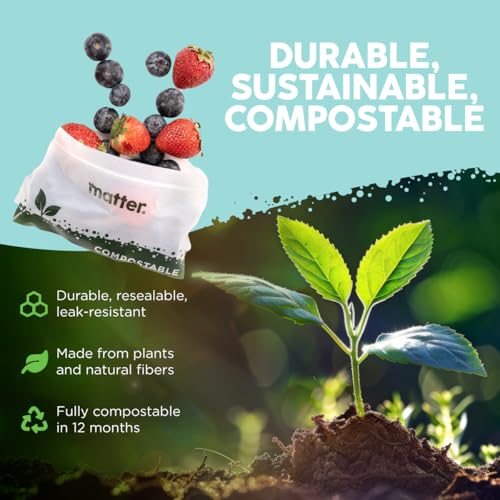 Compostable Resealable Bags (230 Count)