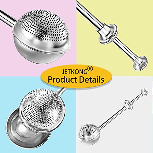 Powdered Sugar Shaker Duster Flour Dispenser Shaker with 18