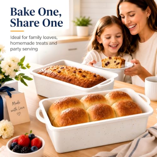 Single 9x5 Family Size Silicone Loaf Pan (Cream / Large-9''X5'')