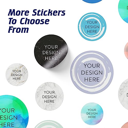 100 Custom Vinyl Stickers (100 Count)