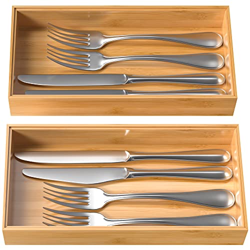 Silverware Tray for Drawer (12" x 6" x 2")